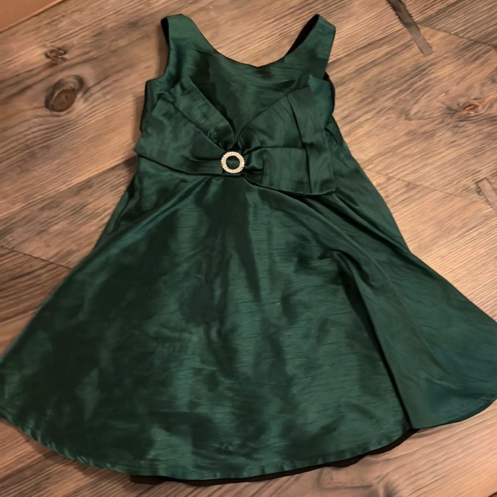 Little Loaves & Fishes Emerald Green Holiday dress